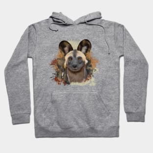 African Wild Dog | Wildlife Design Hoodie